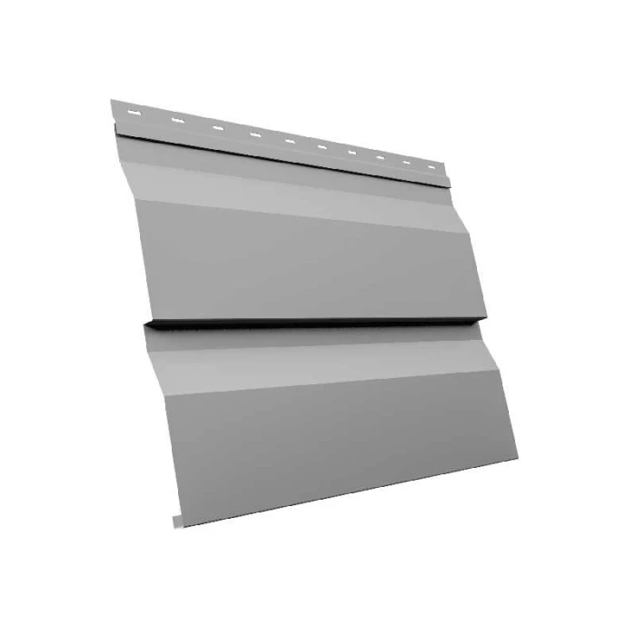 Металлический сайдинг Grand Line Корабельная Доска XL 0.45 мм Drap RAL 7004 сигнальный серый